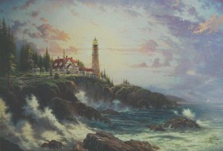Clearing Storms By Thomas Kinkade