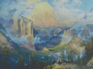 Yosemite by Thomas Kinkade