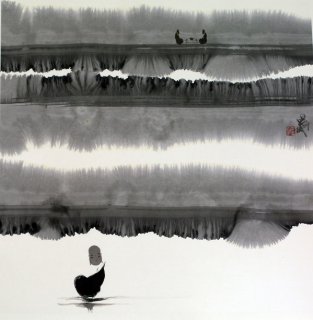 Smokey Scenery by Tian Xutong