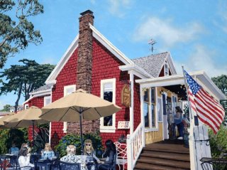 Red House Cafe, Pacific Grove