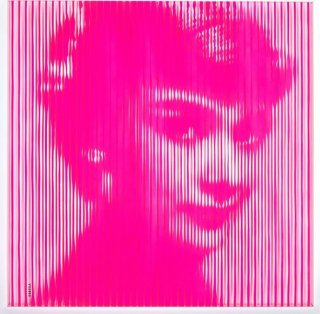 Audrey Hepburn Hot Pink