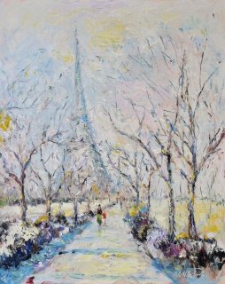 Winter Stroll in Paris