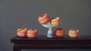 Persimmons by Wu Feng
