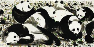 Pandas by Wu Guanzhong
