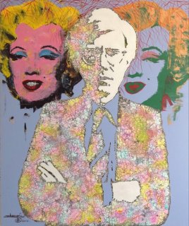 Andy Warhol by Zhang Bo