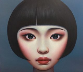Beijing Girl by Zhang Xiangming