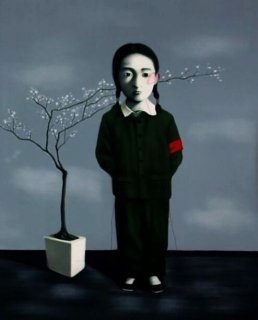 Girl Tree by Zhang Xiaogang