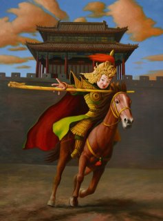Emperor on a Horse by Zhao Limin